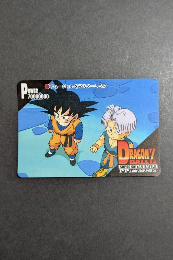 PP Card Part 26 - 1171 - EXC - Son Gohan & Trunks