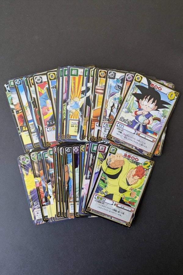 Lot de 50 Card Game Dragon Ball