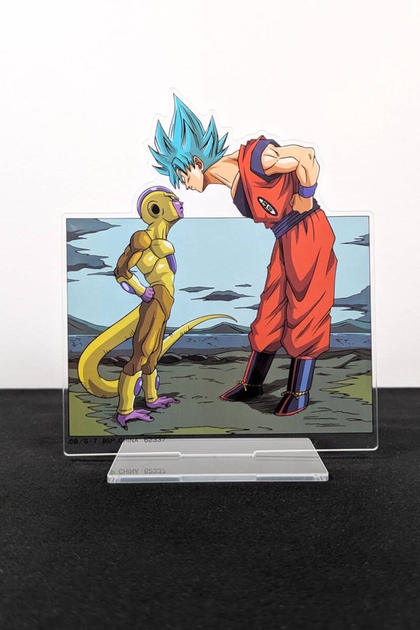 Stand acrylique  - Ichiban Kuji History of the Film - Son Goku & Freezer