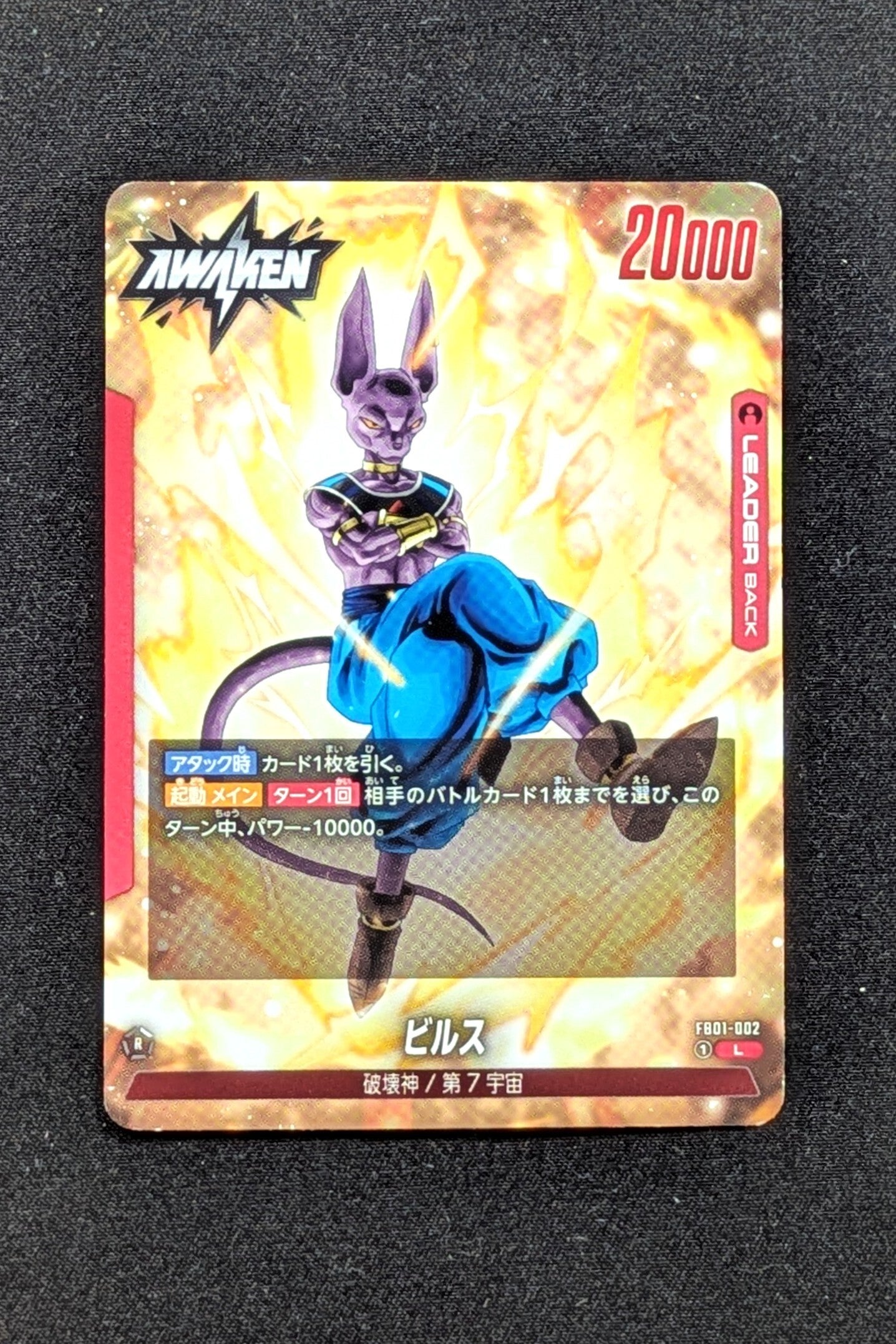 FB01-002 Leader - Fusion World - Beerus