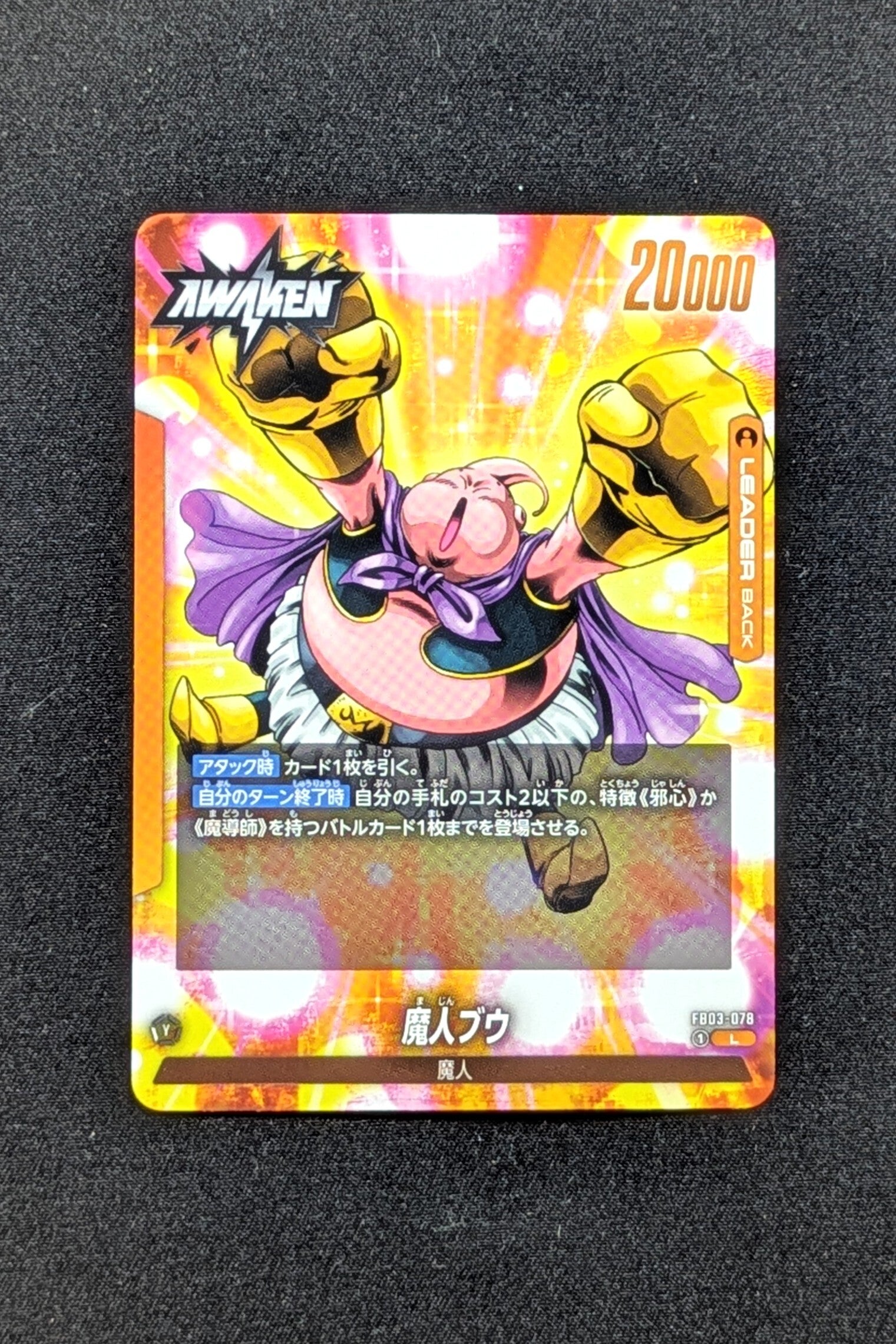FB03-078 Leader - Fusion World - Buu