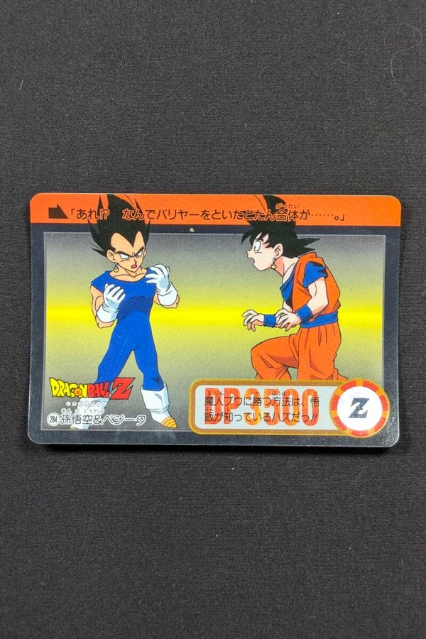 Carddass Hondan Jap. Part 23 - 284 - Son Goku & Vegeta