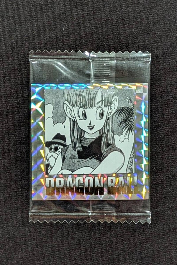 Chou Senshi Sticker 40th Anniversary - 14 - Bulma & Kame Sennin