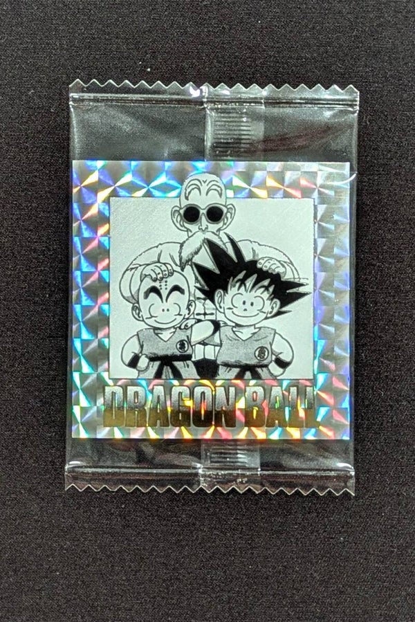 Chou Senshi Sticker 40th Anniversary - 03 - Son Goku & Krillin & Kame Sennin