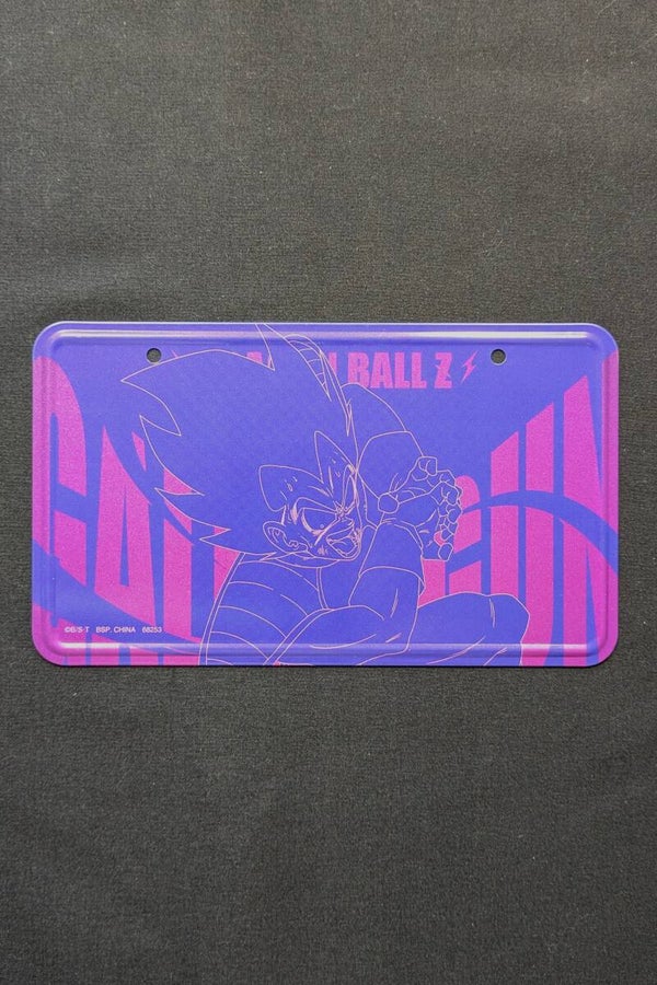 Plaque métallique - Vegeta