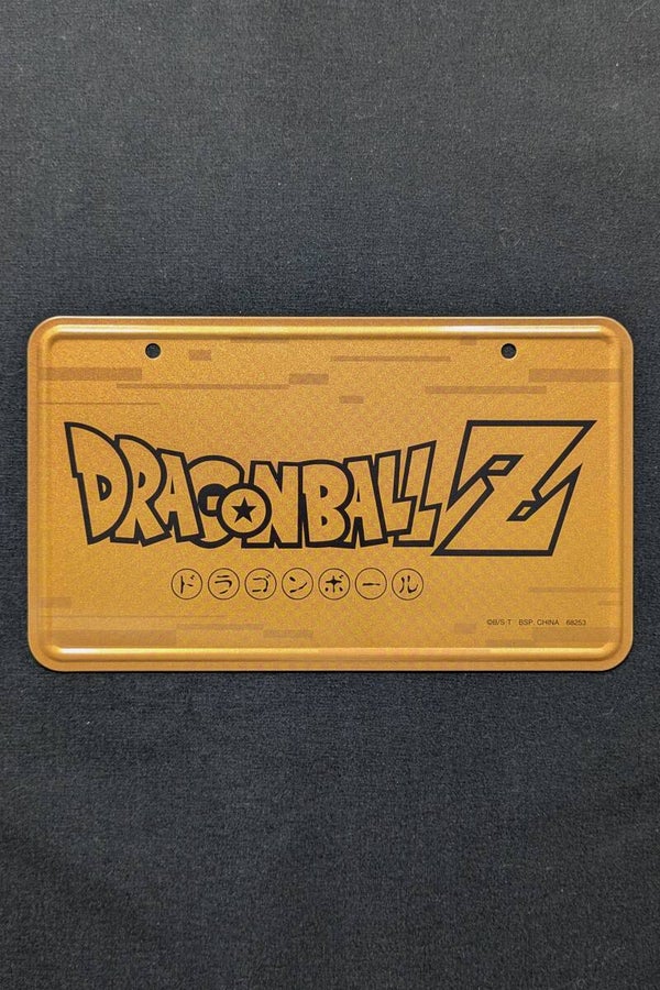 Plaque métallique - Dragon Ball Z