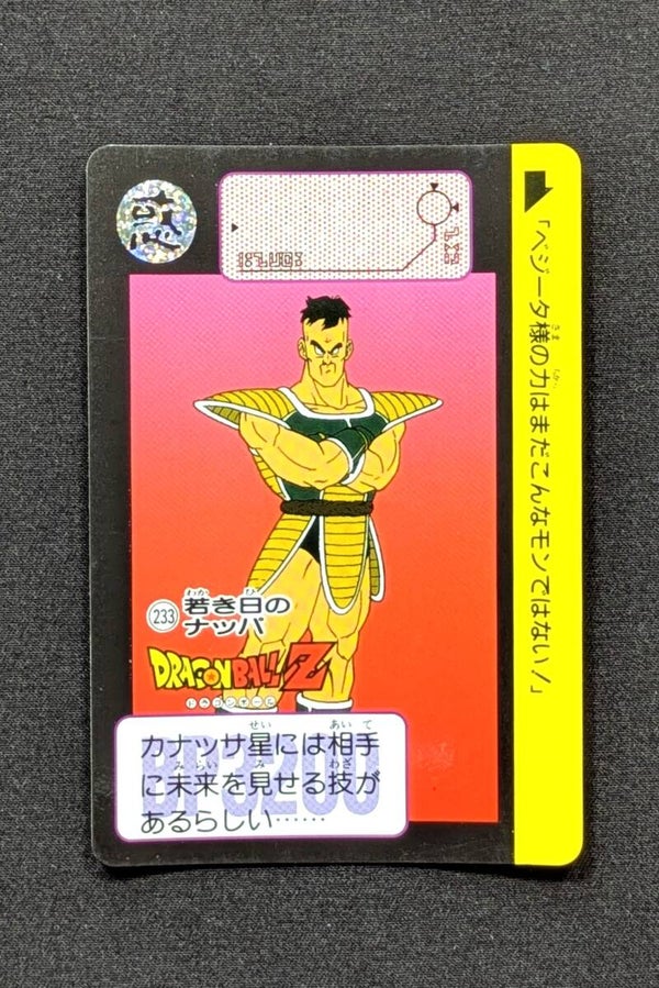 Carddass Hondan Jap. Part 6 - 233 - Nappa