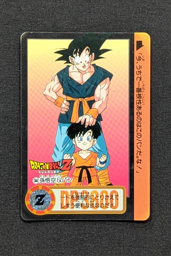 Carddass Hondan Jap. Part 25 - 344 - Son Gohan & Pan