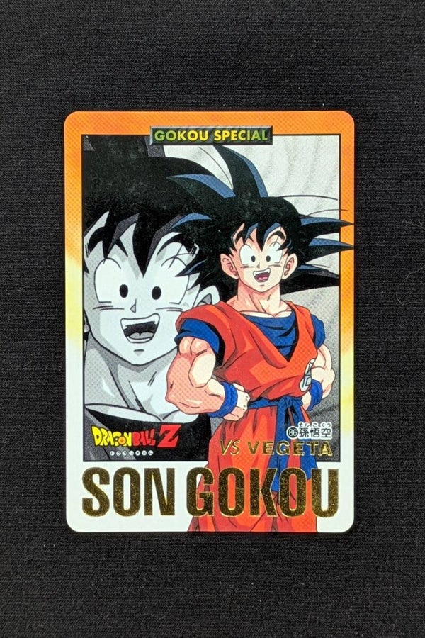 Carddass Hondan GT - Part 28 - 86 - Son Goku