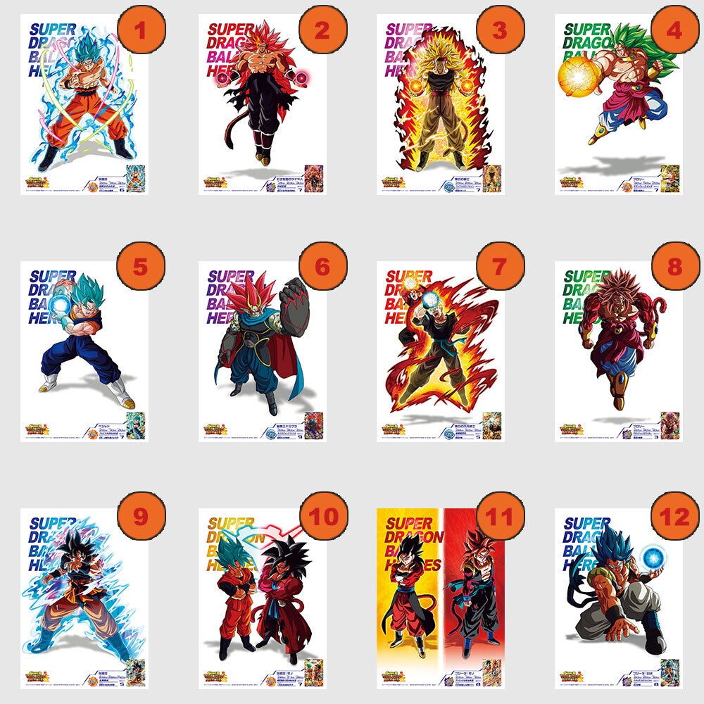 Visual Board - Ichiban Kuji Super Dragon Ball Heroes 5e Mission