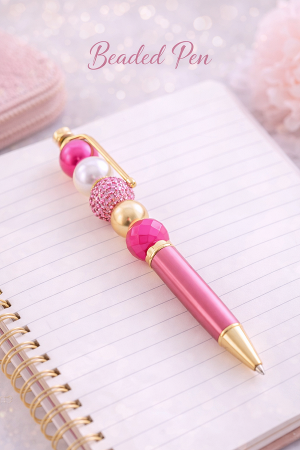 Luxe Beaded Writing Pen