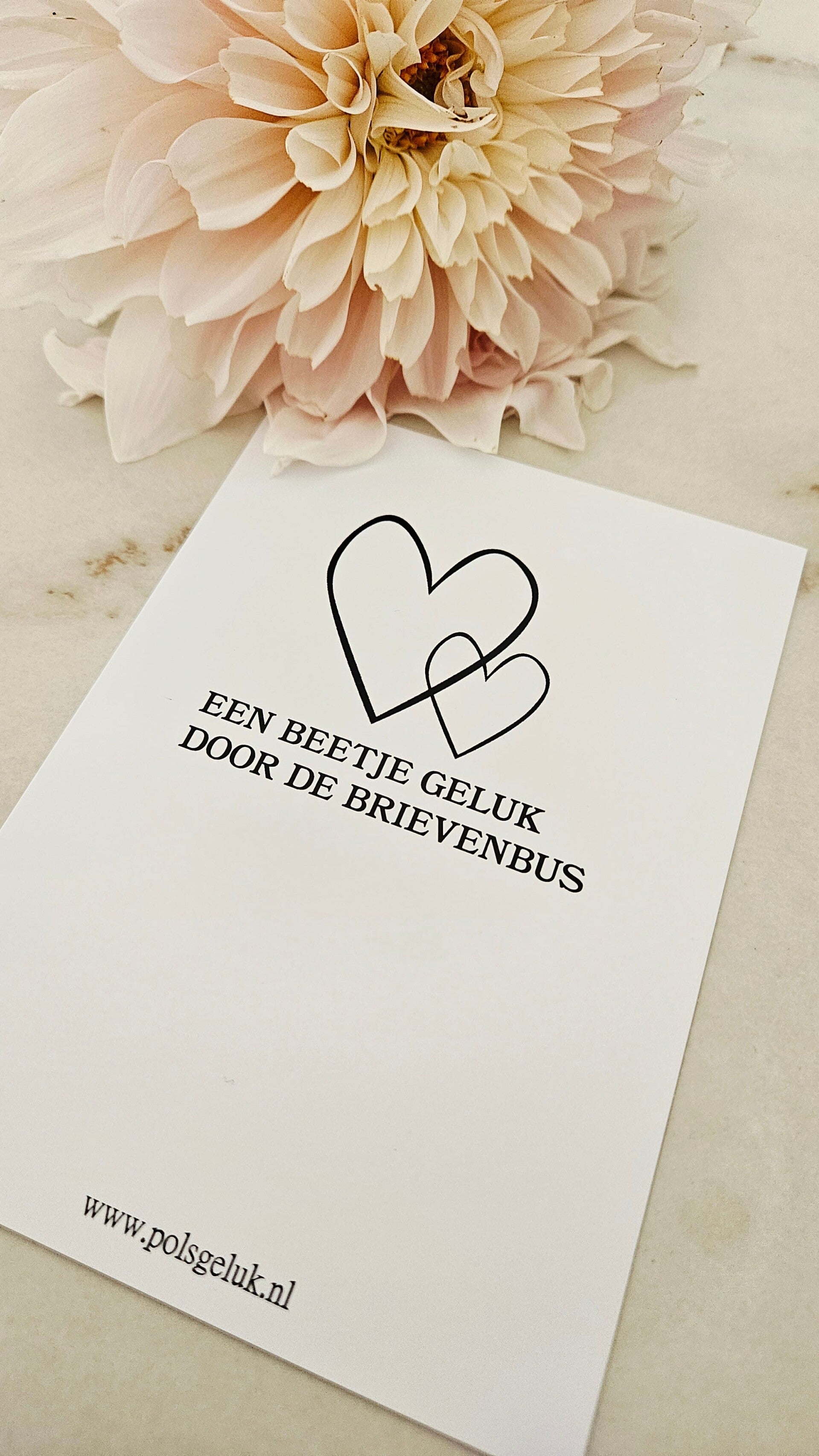 Een beetje geluk door de brievenbus