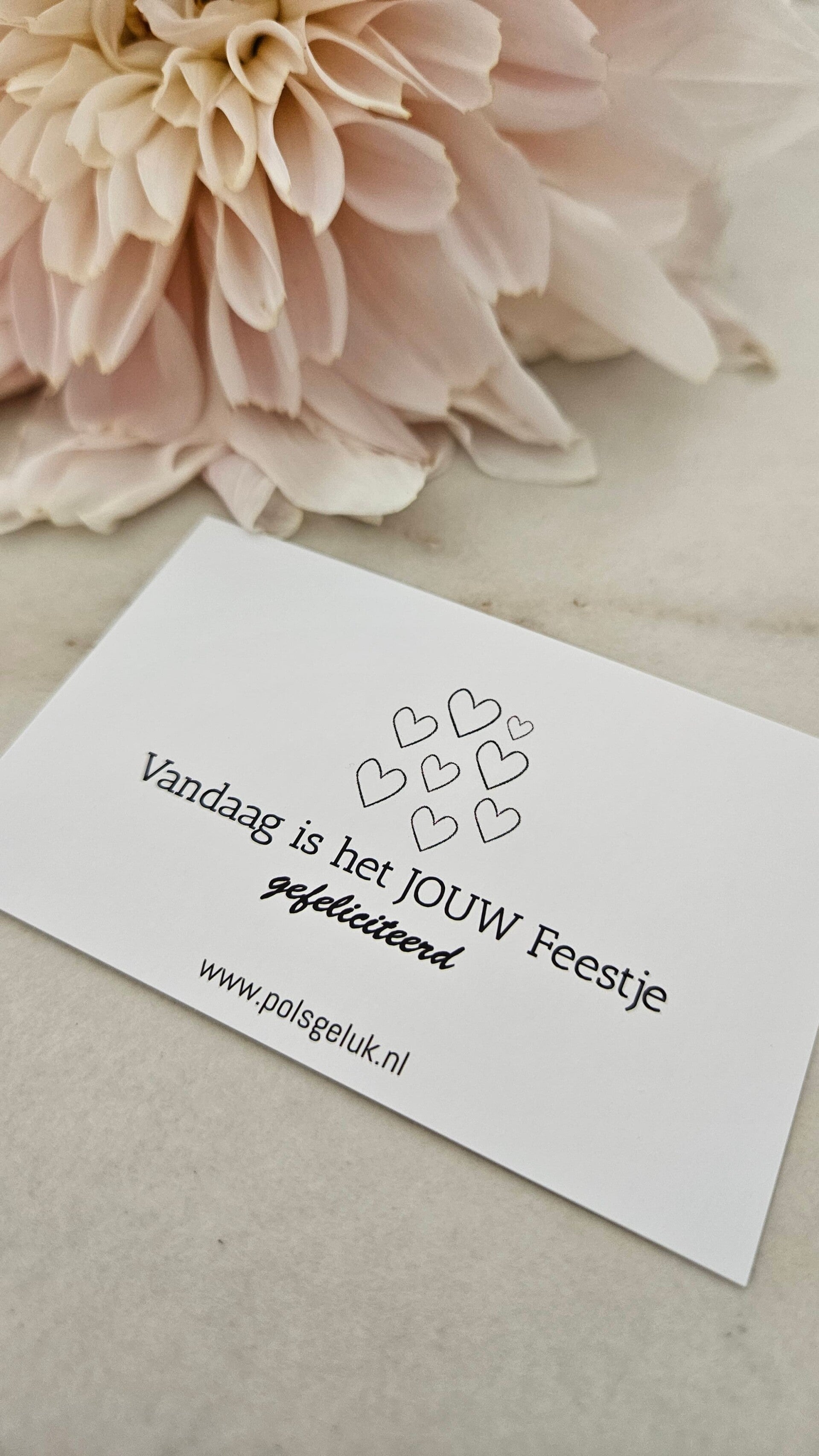Vandaag is het JOUW feestje