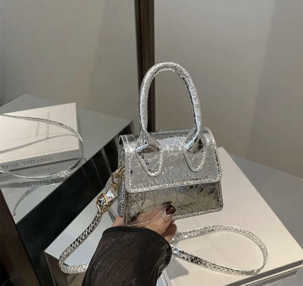 Ballerina silver bags