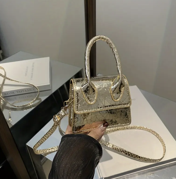 Ballerina gold bags