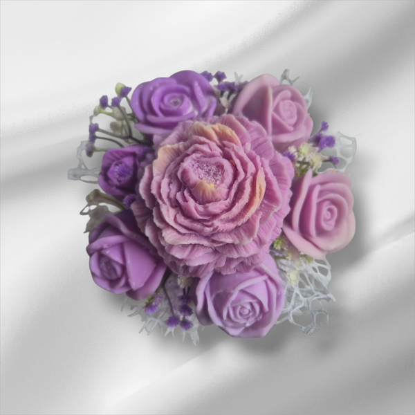 Lavender table centre piece