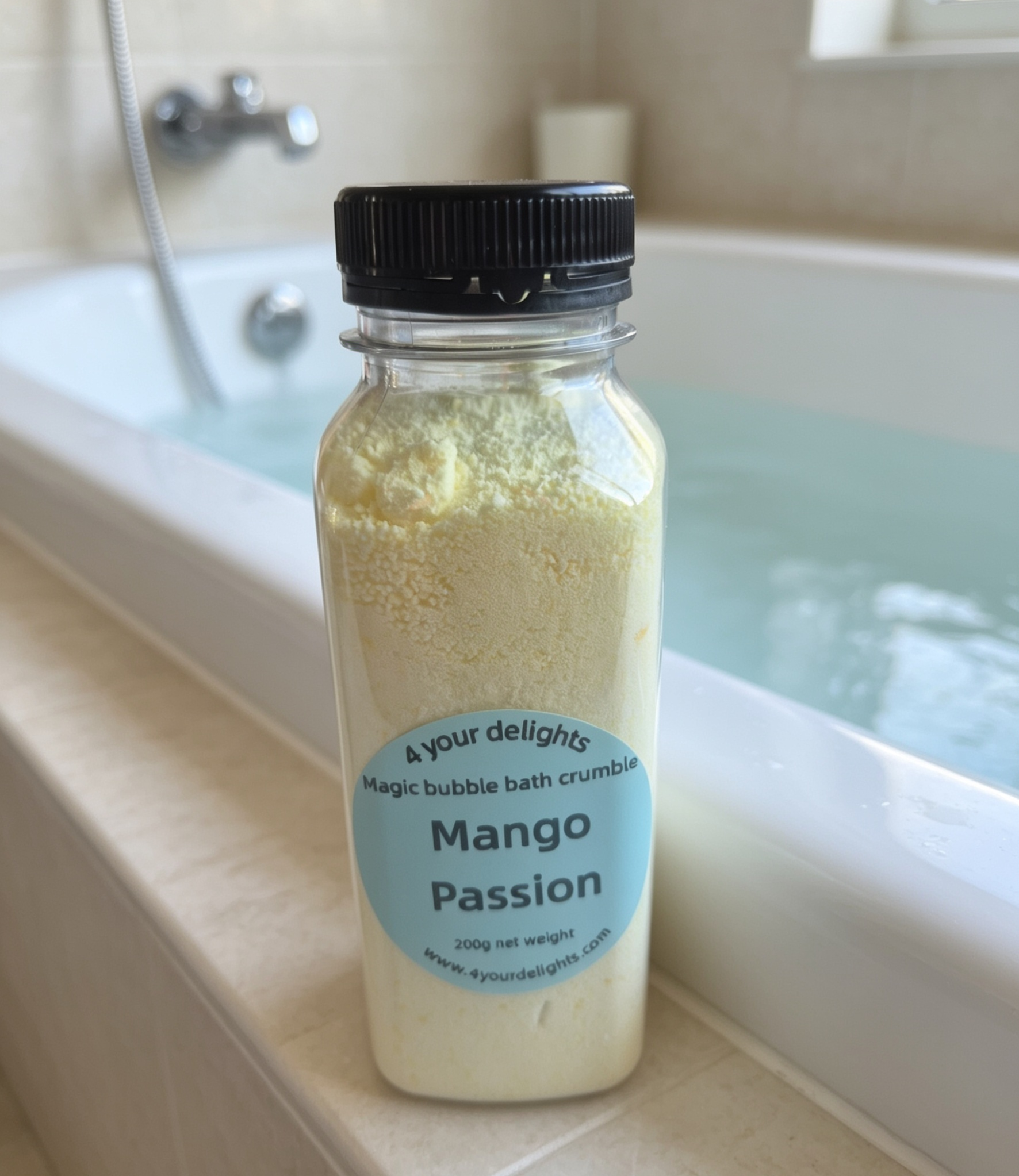 Mango passion bath crumble