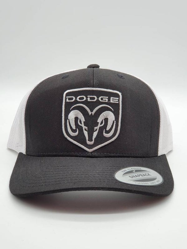 Cap Dodge zwart/wit mesh