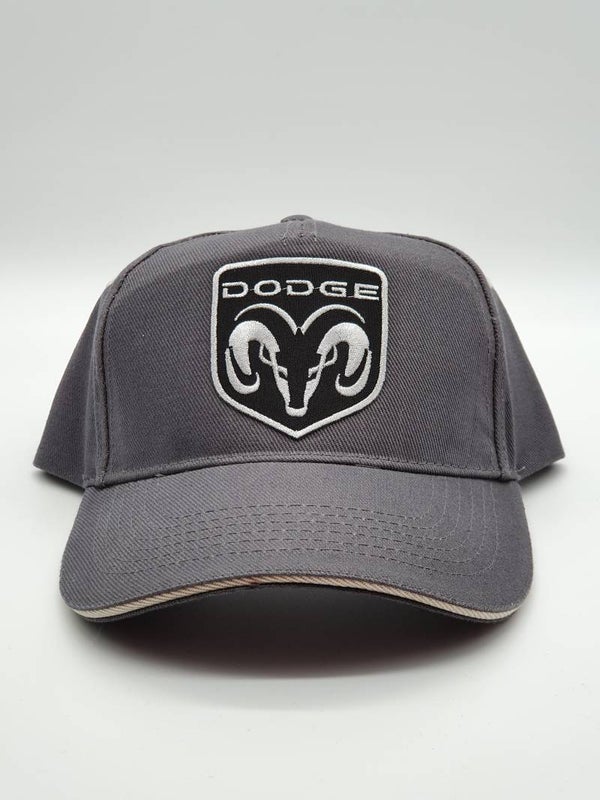 Cap Dodge grijs/wit