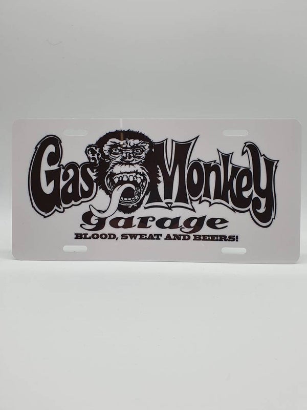 Kenteken plaat Gasmonkey