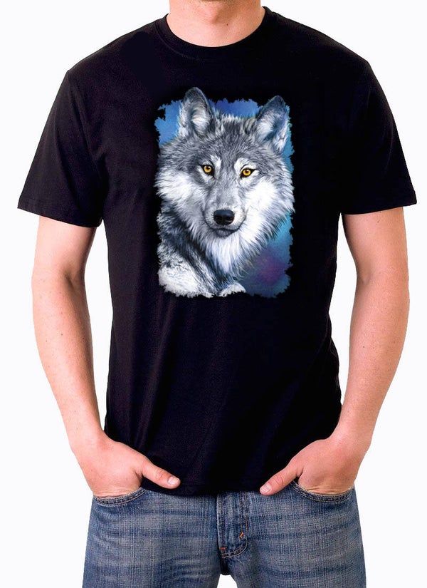 T shirt Wolf grijs