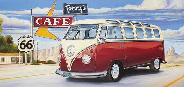 Poster Volkswagen bus T1