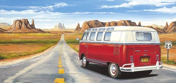 Poster Volkswagen T1 Route 66