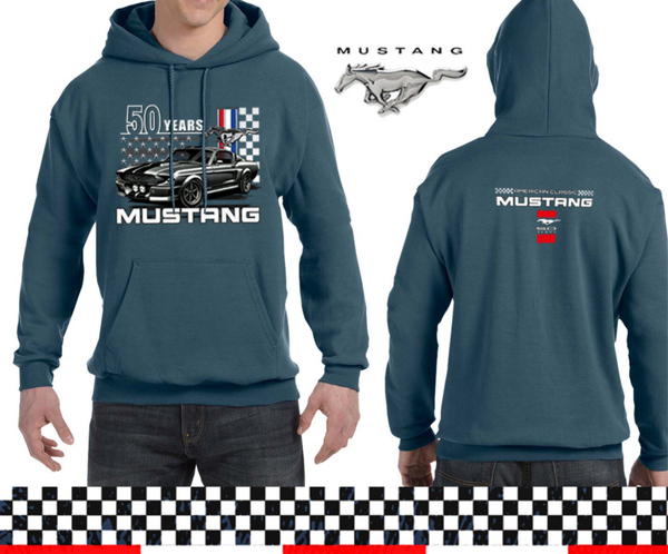 Hoody Ford Mustang 50 years