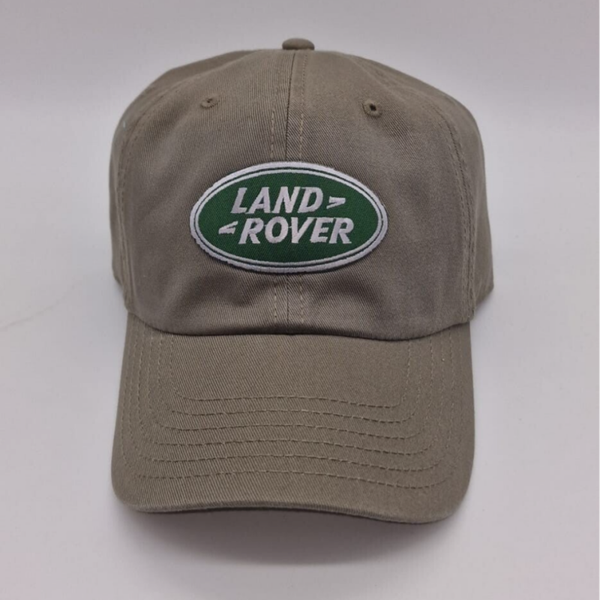 Cap Landrover groen stonewash