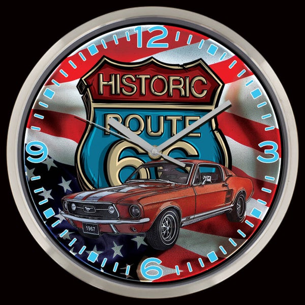 Klok Route 66/Ford Mustang
