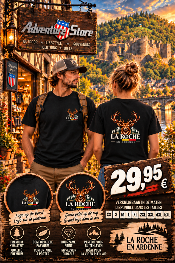 T shirt La Roche Deer