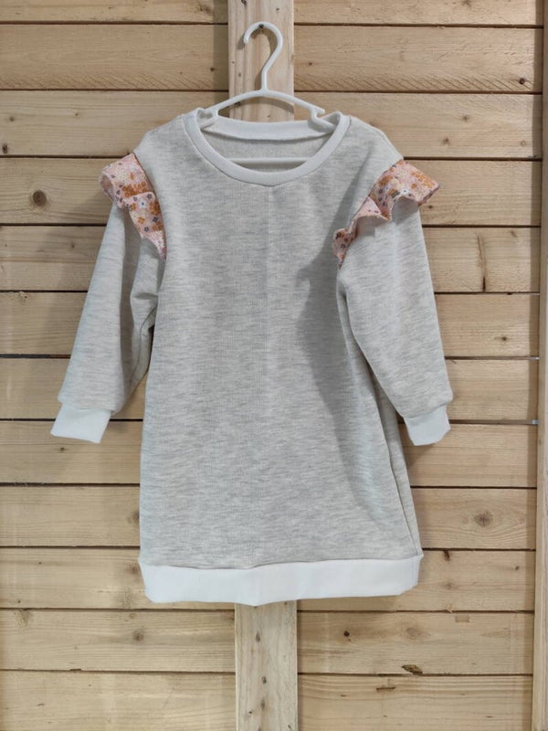 Robe blanche et grise 🌿