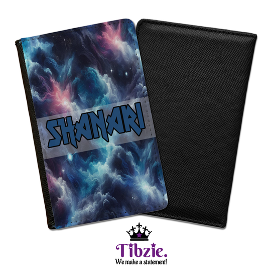 Galaxy Print Passport Holder