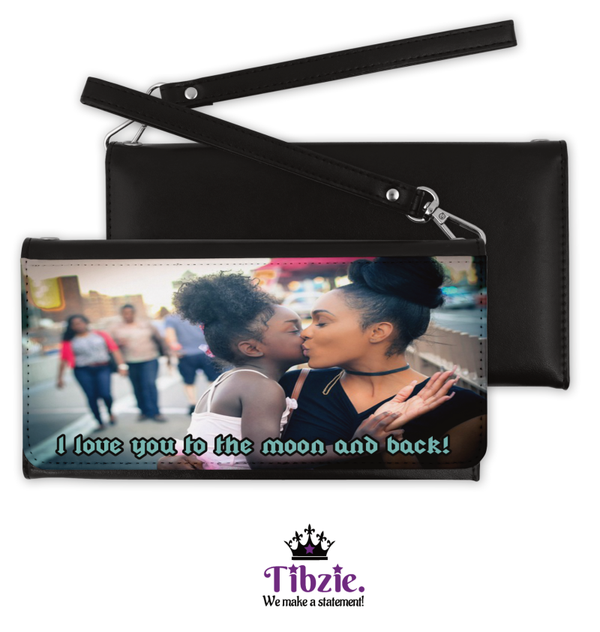 Personalized Photo Purse w/Text (1 Photo)
