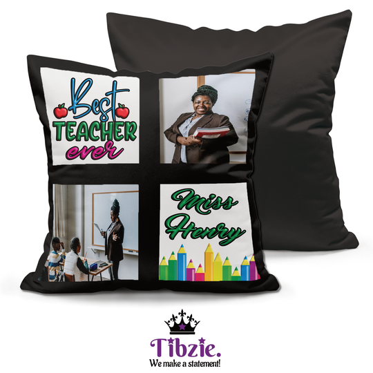 Teacher Quote Photo Pillow