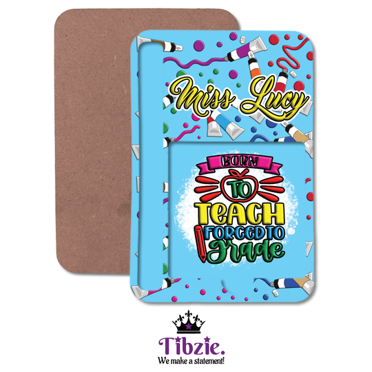 Teacher Sticky Note & Pen Holder Style 2