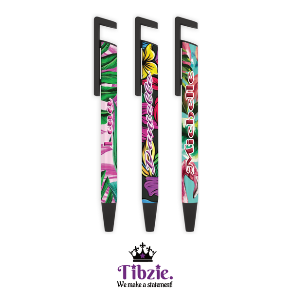 Tropical Print Ballpoint Pen