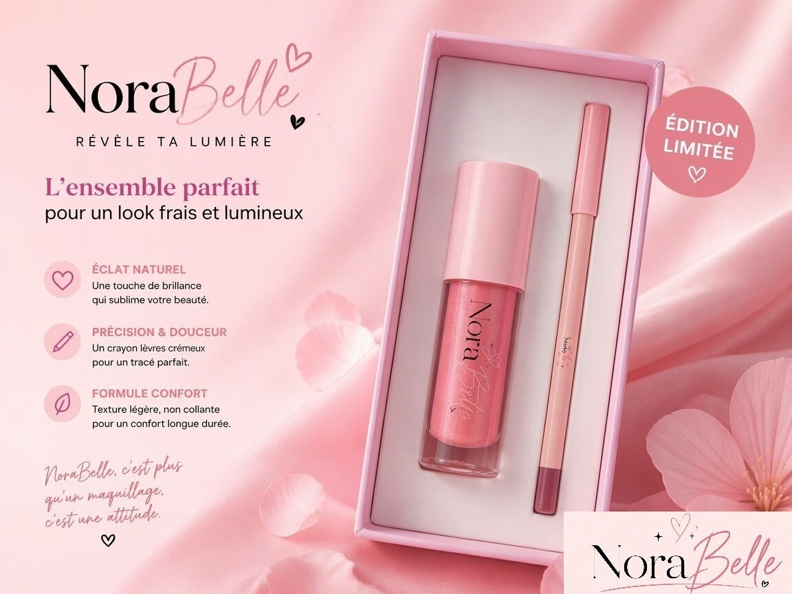Ensemble glam pour les lèvres