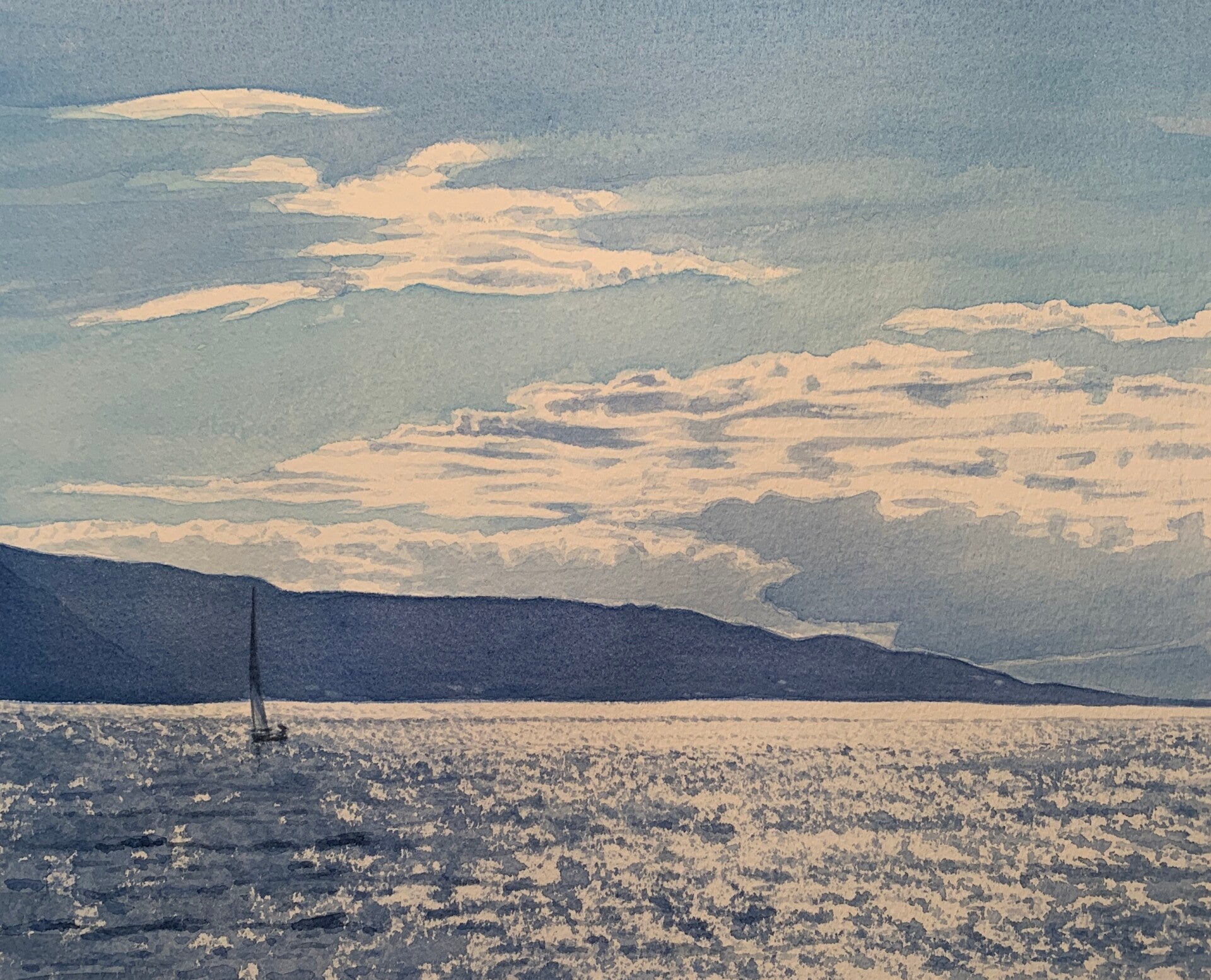 la voile au vent