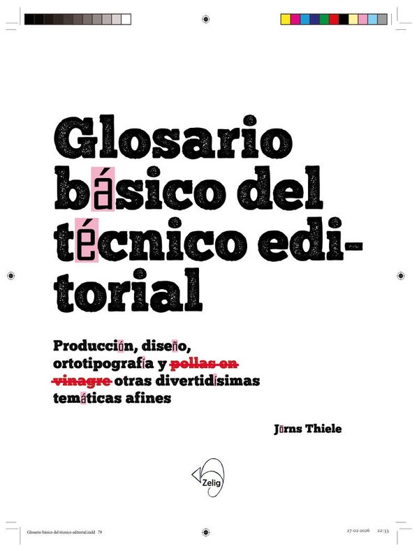 Glosario básico del técnico editorial, Jörns Thiele