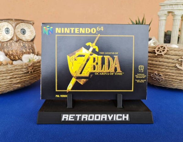 Caja The Legend of Zelda Ocarina of Time N64