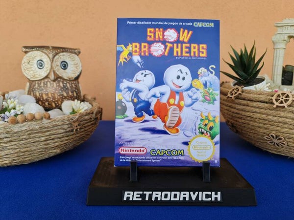 Caja Snow Brothers NES