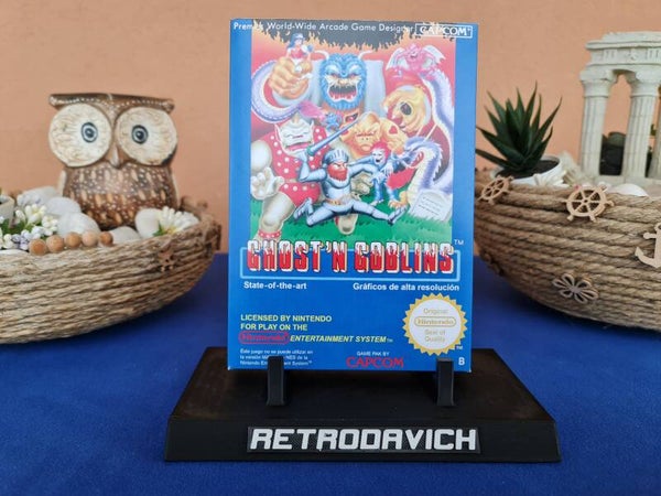 Caja Ghosts´n Goblins NES