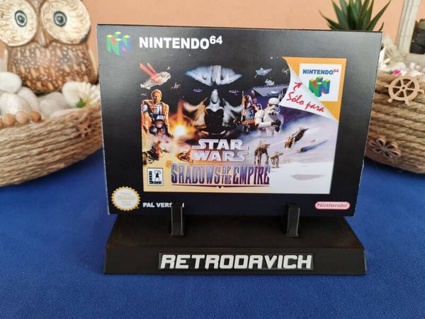 Caja StarWars Shadows of the Empire N64