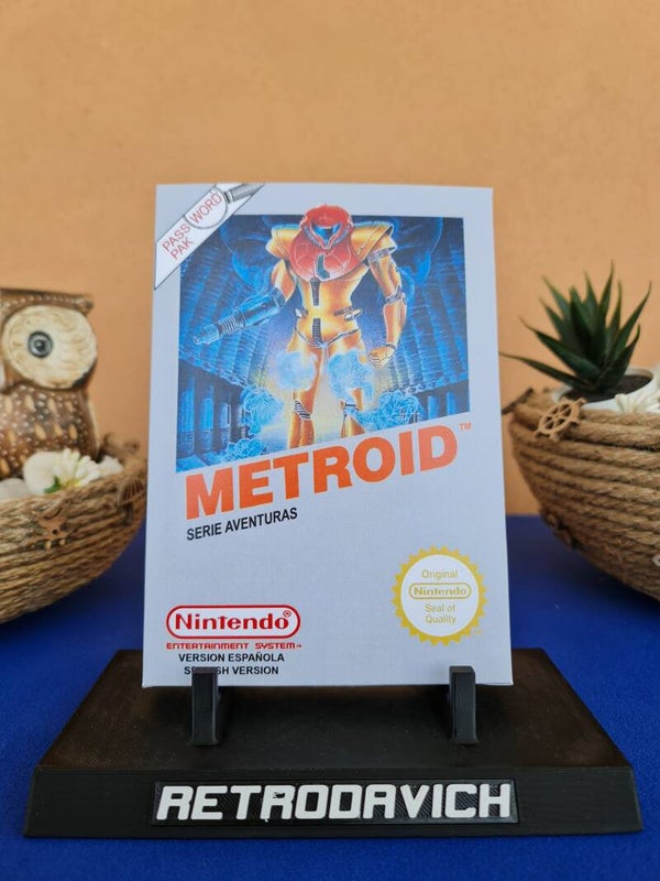 Caja Metroid NES