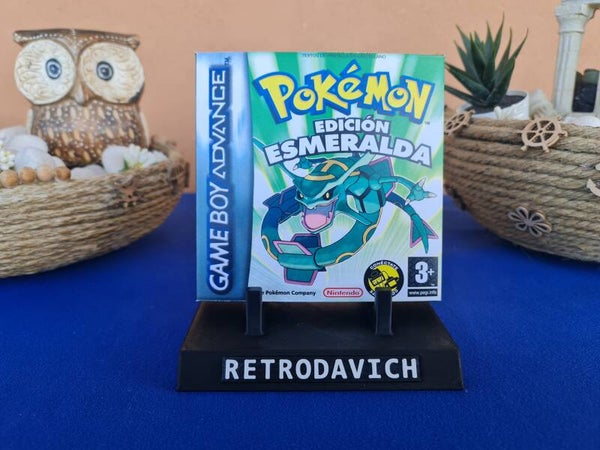 Caja Pokemon Edición  Esmeralda GBA