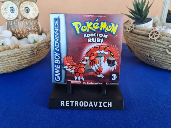 Caja Pokemon Edición Rubí GBA