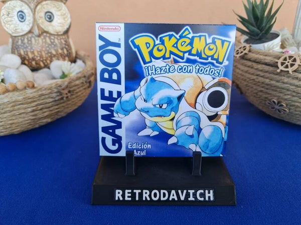 Caja Pokemon Edición Azul GB