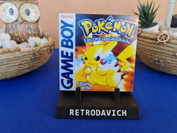 Caja Pokemon Edición Amarilla GB
