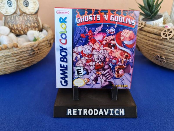 Caja Ghosts ´N Goblins GBC